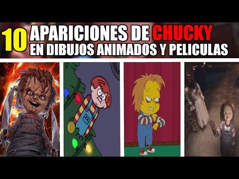 10 Apariciones de CHUCKY en PELICULAS y DIBUJOS ANIMADOS que te SORPRENDERÁN