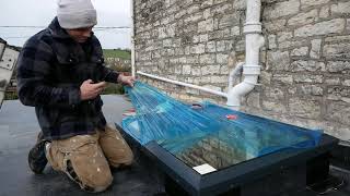 How to Install a Skyseal Flat Glass Rooflight