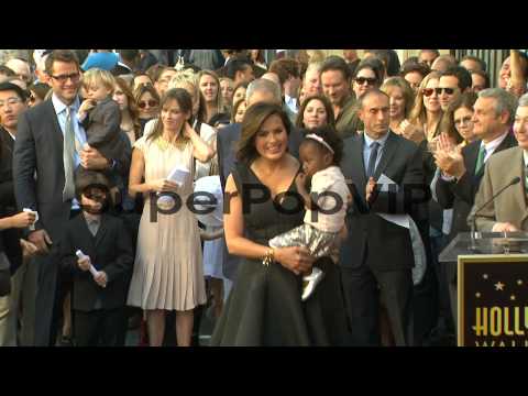 Mariska Hargitay at Mariska Hargitay Honored With Star On...