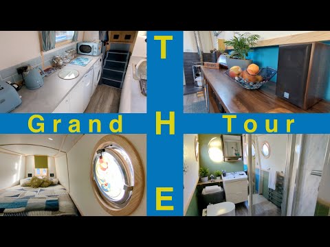 28. Narrowboat Tour - Base Plate to Liveaboard Floating Home.