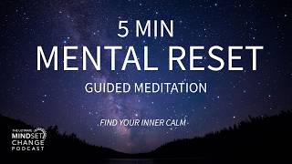 Download the video "5 Minute Anxiety, Stress Relief Guided Meditation.  Beginners Meditation."