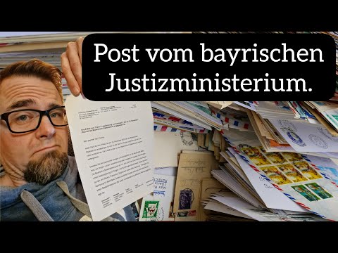 Antwort vom bayrischen Justizministerium.