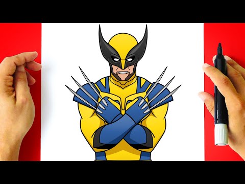 How to DRAW WOLVERINE