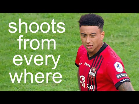 I found Jesse Lingard's last 19 shots...