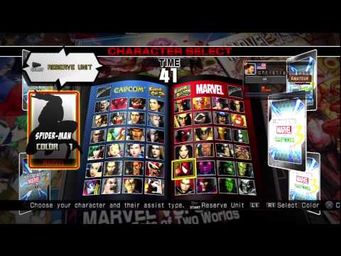 Ultimate Marvel vs Capcom 3 (PS3) -- Non-Ranked Matches 22