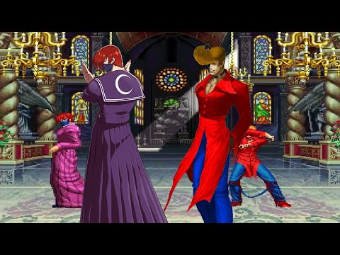 Mugen - Miss X vs. Iori Bogard (WTH Iori) - X小姐 vs. 庵柏格