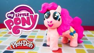 My Little Pony Pinkie Pie Play Doh Tutorial by Kinder Playtime