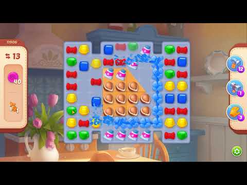 Homescapes Level 11906 No Boosters Gameplay #Bubunka