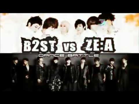 BEAST (HIGHLIGHT) ZE:A DANCE BATTLE KPOP