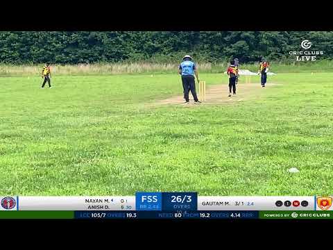 2022 13U League Division-2 - Future Stars School of Cricket Eagles Vs LCCA