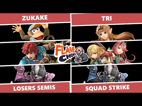 Flame Choke 19: Losers Semis - Zukake Vs Tri SSBU Squad Strike