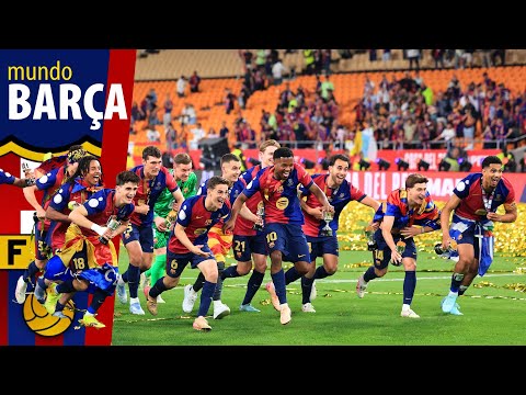 ¡BARÇA CAMPEÓN de COPA! Así fue la CELEBRACIÓN con la AFICIÓN tras conquistar la Copa en La Cartuja