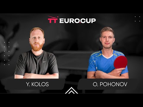 12:00 Yurii Kolos - Oleksandr Pohonov16.06.2024 TT Euro.Cup Ukraine Professional. TABLE 4