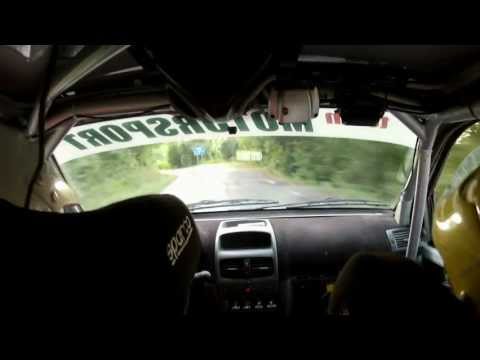 CameraCar Rally Valli del Giarolo 2012 Bariani - Bisio Renault Clio RS N3 - PS 6 Dernice