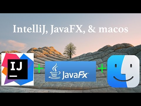 Install JavaFX 14 for macOS and Intellij