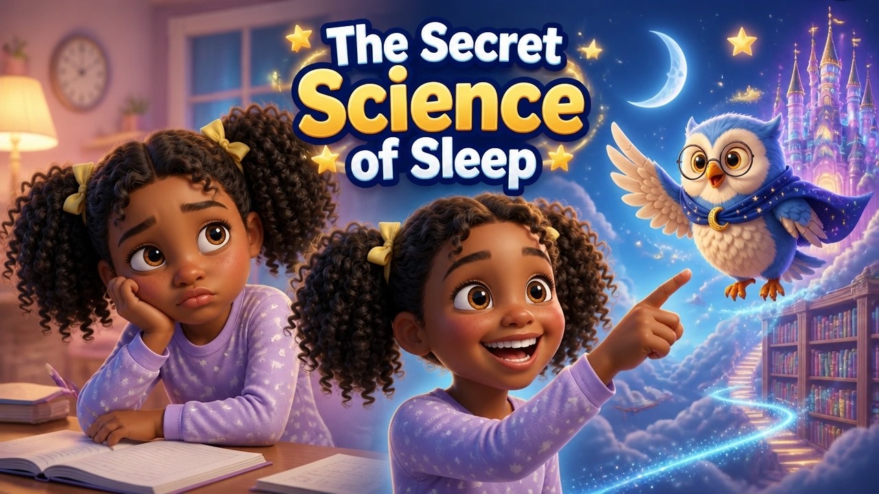 The Secret Science of Sleep | What Really Happens When You Sleep | Kids Animation 