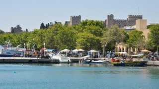preview picture of video 'Rhodes (Rodos, Rhodos) in the Greek Islands Greece HD'