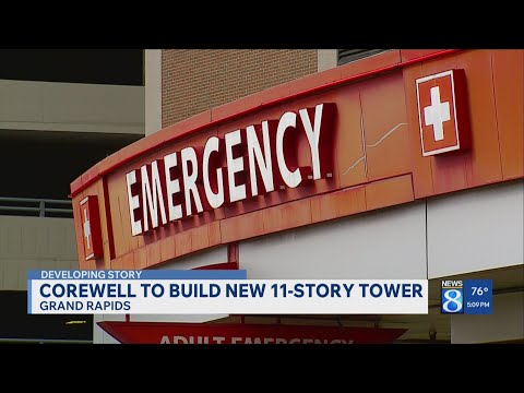 11 stories, $1.3 billion: Corewell to build new tower in Grand ...