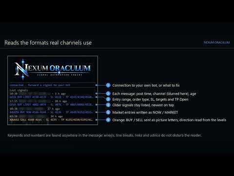Video Nexum Oraculum Telegram Signal Reader