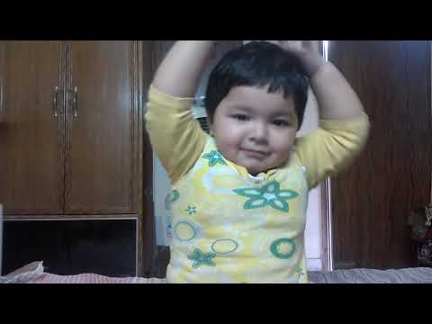 Nabiha as a Kid - having fun with Daddy (she was one and half year old then)
