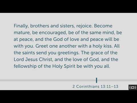 2 Corinthians 13 [Daily Bible Study]