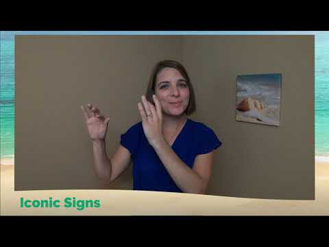 How to Sign Iconic in Auslan