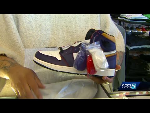 Shoe enthusiasts weather storms for limited edition Nikes