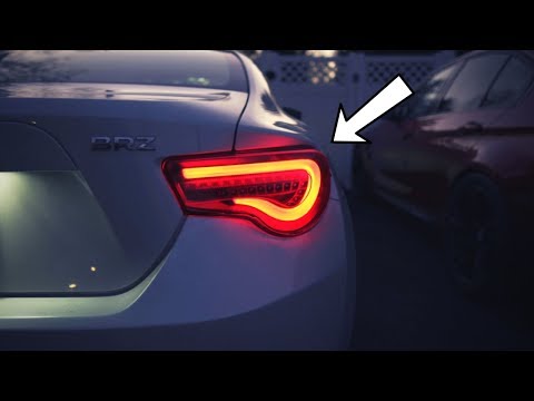 BRZ/FRS Valenti Tail Light Install!!