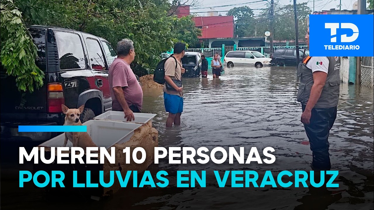 Frente frío número 2 golpea Veracruz: reportan 10 muertos, deslaves y ríos desbordados