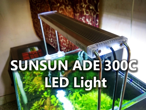 12w sunsun - ade-200c planted tank led light for 280-450mm t...