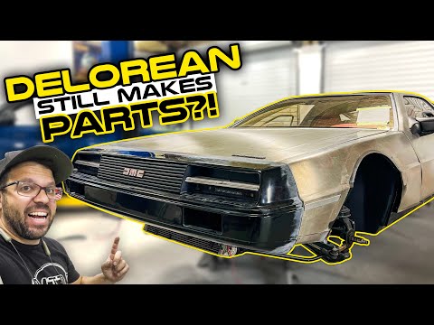Twin Turbo DMC12 Fiberglass Bumper Upgrade - Widebody LS Swap DeLorean Build