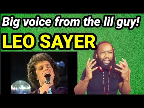 LEO SAYER I LOVE YOU MORE THAN I CAN SAY | First time hearing