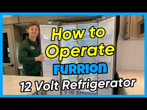 How to Operate your 12V Furrion RV Refrigerator