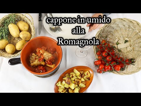 stewed capon Romagna style