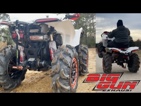 CAN AM RENEGADE | BIG GUN EXHAUST | EVO U SERIES | BEST BANG FOR YOUR BUCK | LOUD!!!!!