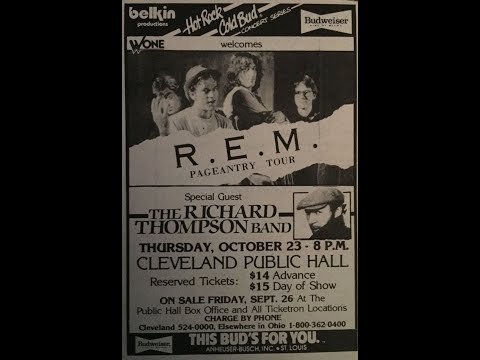 R.E.M. - Sloop John B - Public Hall Cleveland OH 10/23/86