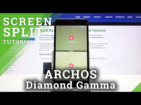 How to Use Split Screen on Archos Diamond Gamma – Multiview Android Feature