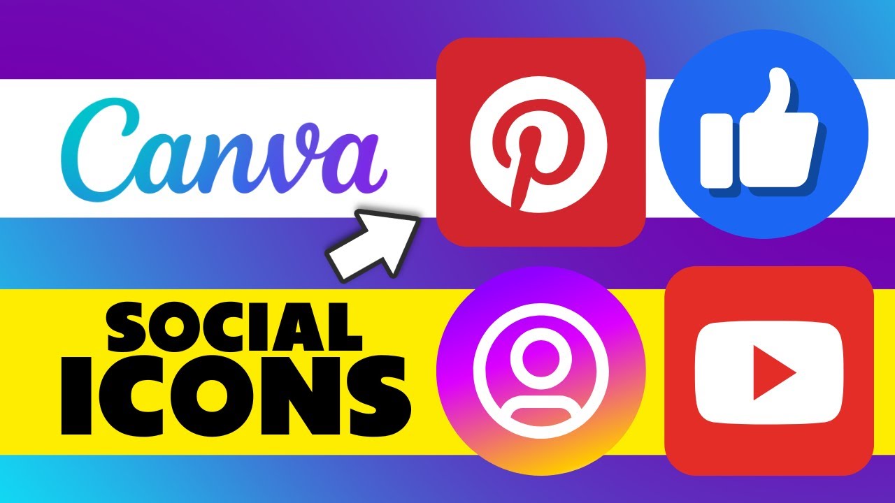 How to Add Social Media Icons to Canva