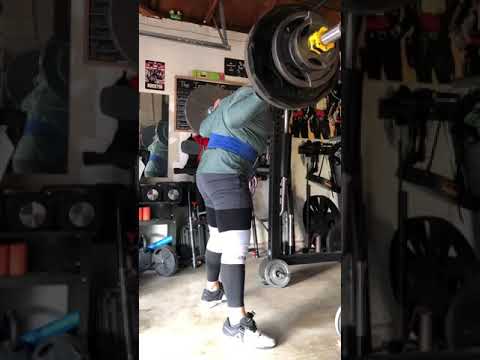 335 for 4x3 Squat (Last set) - LeVan 10/05/21