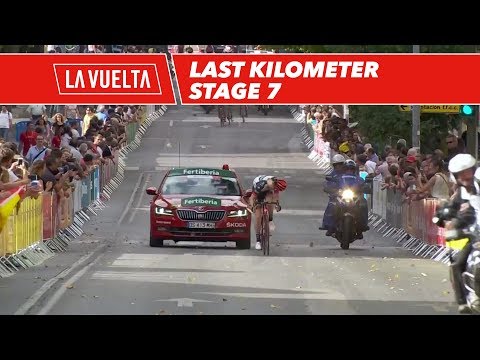 Last kilometer - Stage 7 - La Vuelta 2017