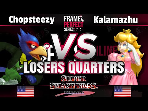 FPS3 Online L. Quarters - Chopsteezy (Falco) vs. Kalamazhu (Peach) - Smash Melee