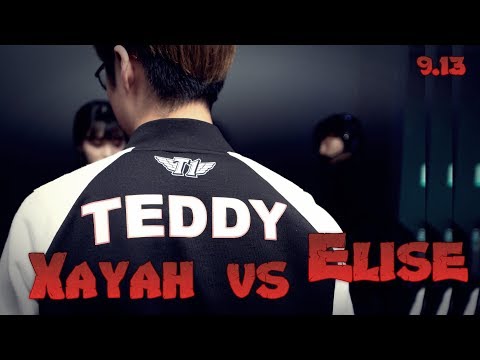 SKT Teddy - Xayah vs Elise Jungle - LoL Season 9 KR Ranked | League Of Legends