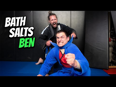 Blue Belt On Bath Salts Challenges A 300 Pound Man