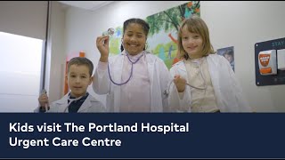 Kids visit The Portland Hospital Urgent Care