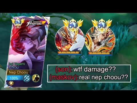 INSANE DAMAGE!! TOP GLOBAL CHOU THIS CRAZY FULL GAMEPLAY|💀(I MADE CRIED ENEMY)MLBB