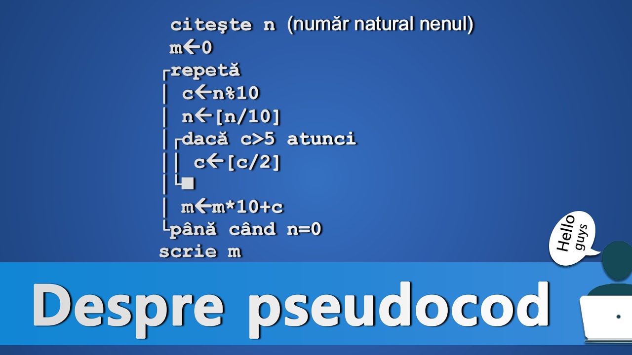 Despre pseudocod in C++ (+ probleme rezolvate)