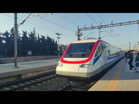 ETR 470 First departure from Athens Central Station as ICE 50! [4K 60FPS]