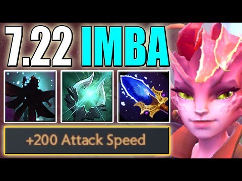 NEW Dark Willow Aghs Upgrade + Arcane Orb [7.22 Broken Imba] Ability Draft
