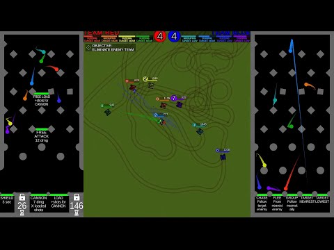 Tank Team Battle - Marble Game