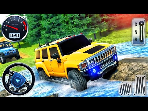 Offroad SUV Jeep Driving Simulator - Super Racing 4x4 Hummer Mountain Hill Drive - Android GamePlay